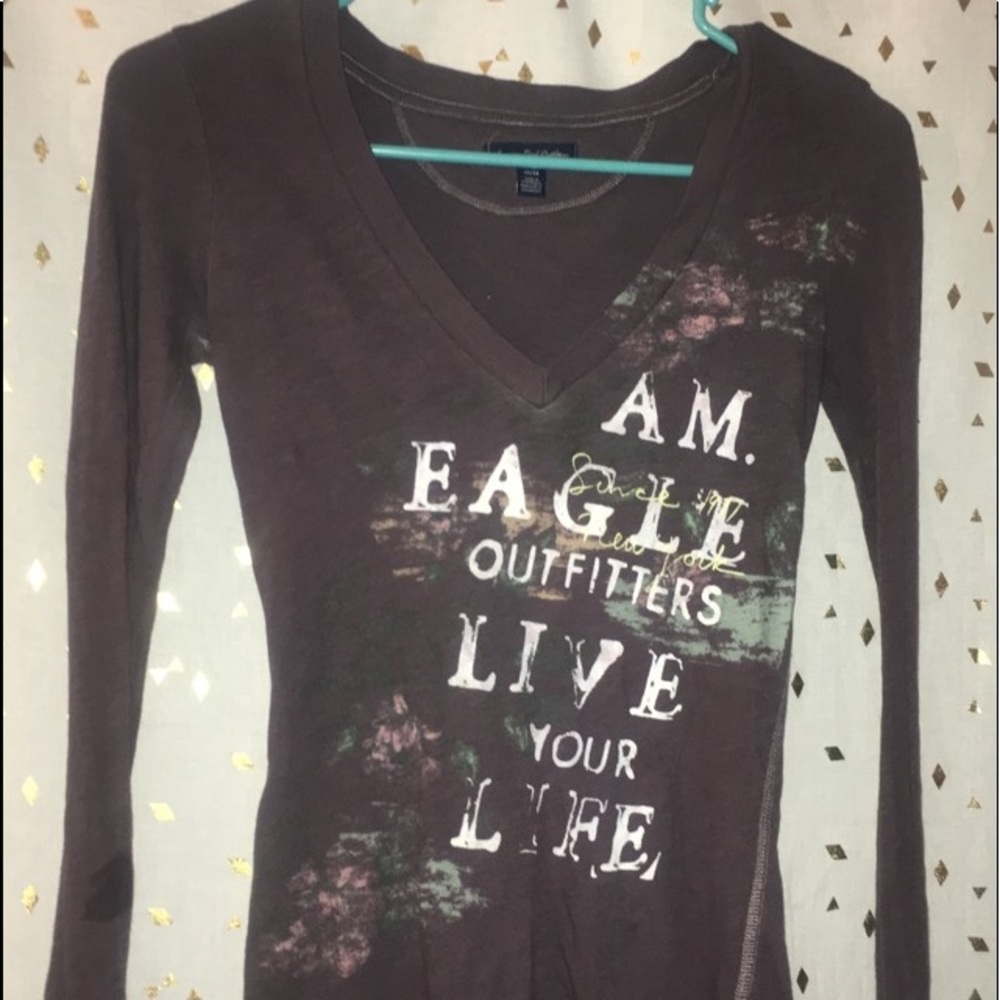 AMERICAN EAGLE LONG SLEEVED SHIRT